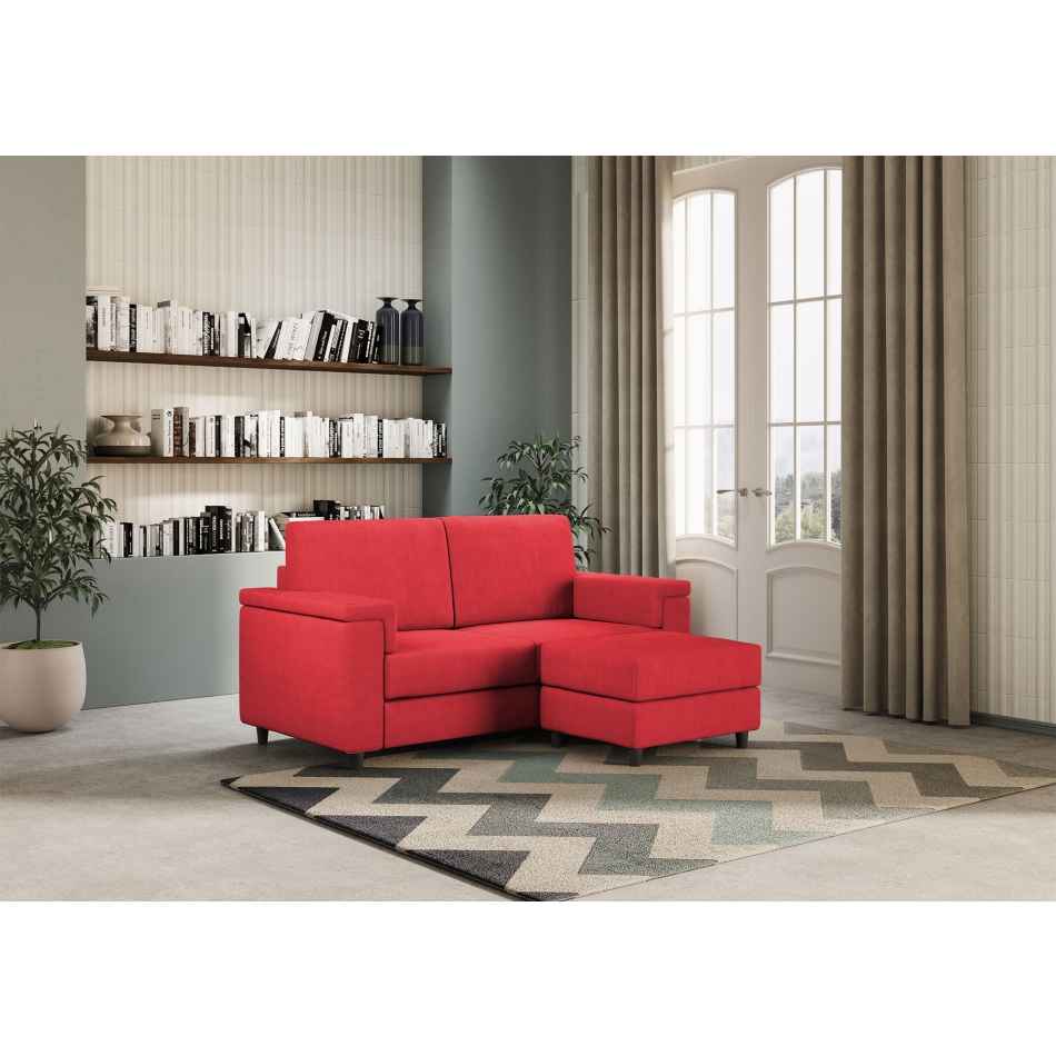 Marrak 2 seater sofa + pouf by Ityhome