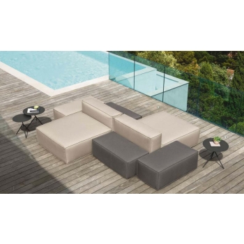 Modular sofa by Talenti from the Ocean line for elegant and modern outdoor use