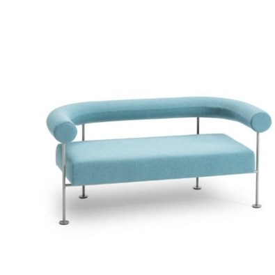 QUA-NDO DV M TS sofa in metal covered in fabric by Midj