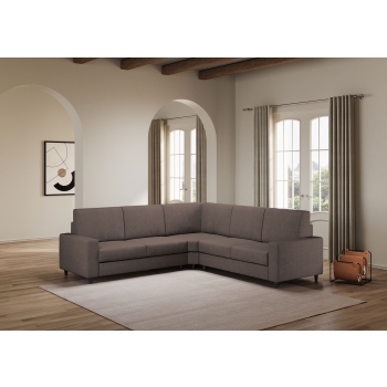 Sakar 2 seater sofa with corner with 2 seater sofa by Ityhome