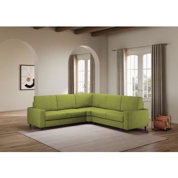 Sakar 2 seater sofa with corner with 2 seater sofa by Ityhome
