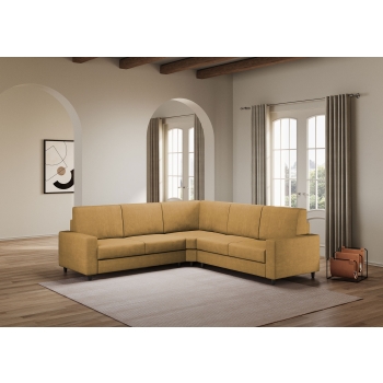 Sakar 2 seater sofa with corner with 2 seater sofa by Ityhome