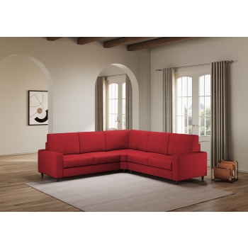 Sakar 2 seater sofa with corner with 2 seater sofa by Ityhome