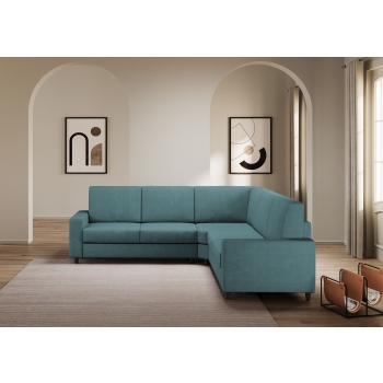 Sakar 2 seater sofa with corner with 2 seater sofa by Ityhome