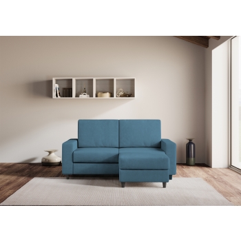 Sakar 2 seater sofa with pouf by Ityhome