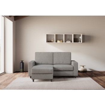 Sakar 2 seater sofa with pouf by Ityhome