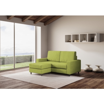 Sakar 2 seater sofa with pouf by Ityhome