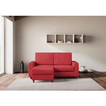 Sakar 2 seater sofa with pouf by Ityhome