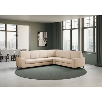 Sakar 3 seater sofa with corner with 2 seater sofa by Ityhome