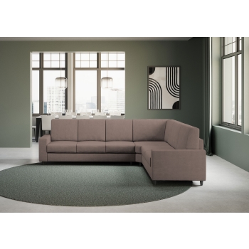 Sakar 3 seater sofa with corner with 2 seater sofa by Ityhome