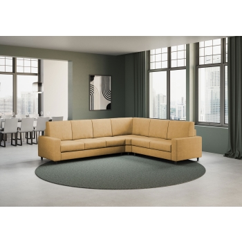 Sakar 3 seater sofa with corner with 2 seater sofa by Ityhome