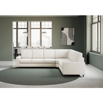 Sakar 3 seater sofa with corner with 2 seater sofa by Ityhome