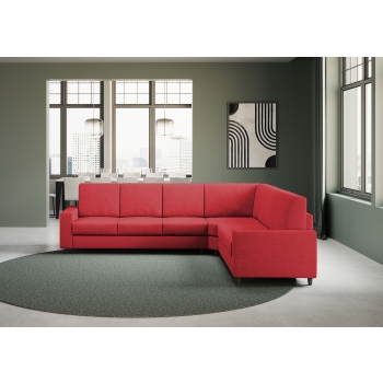 Sakar 3 seater sofa with corner with 2 seater sofa by Ityhome