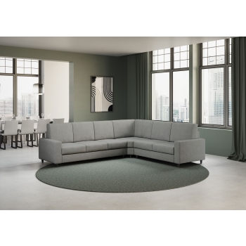 Sakar 3 seater sofa with corner with 2 seater sofa by Ityhome
