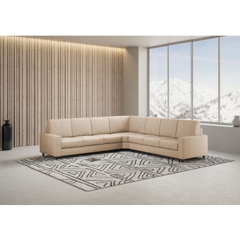 Sakar 3 seater sofa with corner with 3 seater sofa by Ityhome