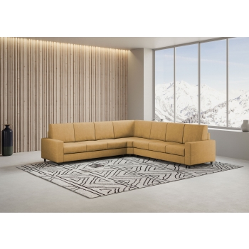 Sakar 3 seater sofa with corner with 3 seater sofa by Ityhome