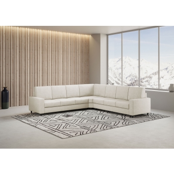 Sakar 3 seater sofa with corner with 3 seater sofa by Ityhome