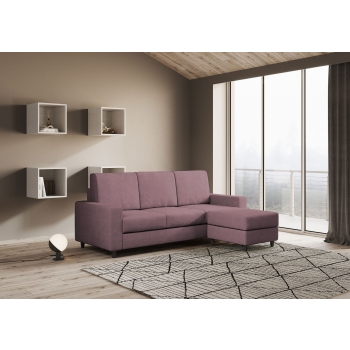 Sakar 3 seater sofa with pouf by Ityhome