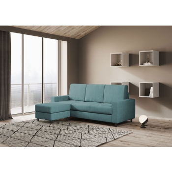 Sakar 3 seater sofa with pouf by Ityhome