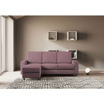 Sakar 3 seater sofa with pouf by Ityhome