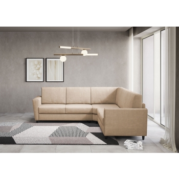 Yasel 2 seater sofa with corner and 2 seater sofa by Ityhome