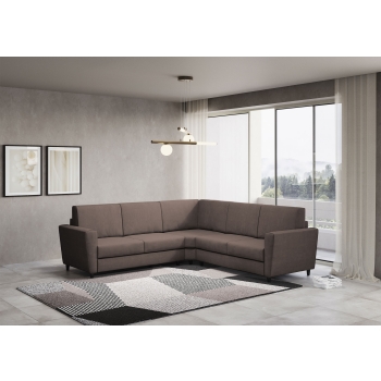 Yasel 2 seater sofa with corner and 2 seater sofa by Ityhome