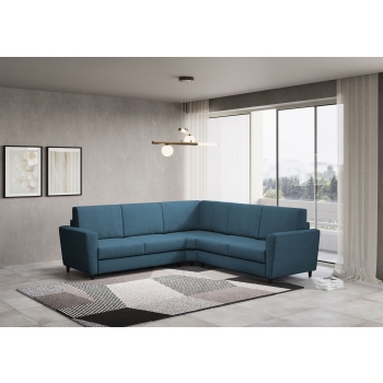 Yasel 2 seater sofa with corner and 2 seater sofa by Ityhome