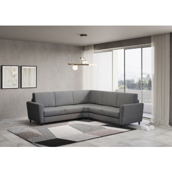Yasel 2 seater sofa with corner and 2 seater sofa by Ityhome