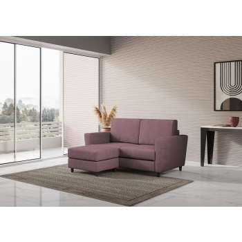 Yasel 2 seater sofa with pouf by Ityhome