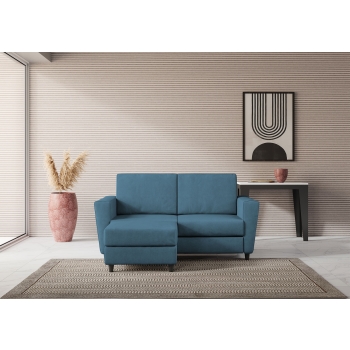 Yasel 2 seater sofa with pouf by Ityhome