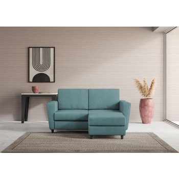 Yasel 2 seater sofa with pouf by Ityhome