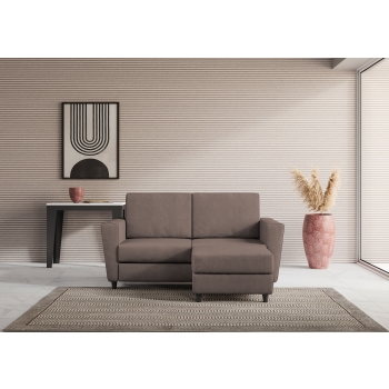 Yasel 2 seater sofa with pouf by Ityhome
