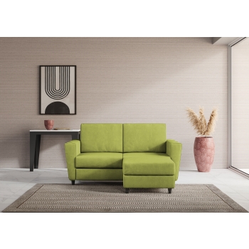 Yasel 2 seater sofa with pouf by Ityhome