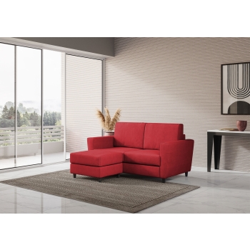 Yasel 2 seater sofa with pouf by Ityhome