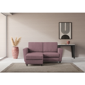 Yasel 2 seater sofa with pouf by Ityhome