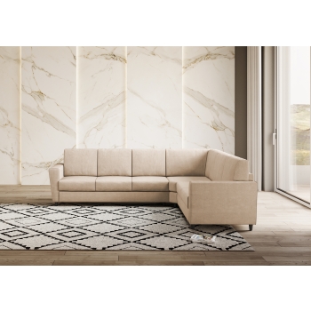 Yasel 3 seater sofa with corner and 2 seater sofa by Ityhome