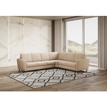 Yasel 3 seater sofa with corner and 2 seater sofa by Ityhome