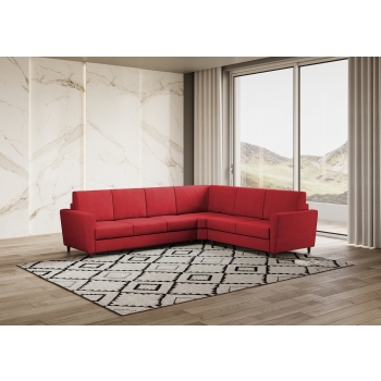 Yasel 3 seater sofa with corner and 2 seater sofa by Ityhome