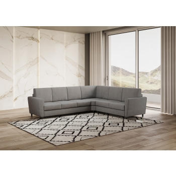 Yasel 3 seater sofa with corner and 2 seater sofa by Ityhome