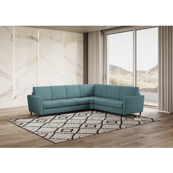 Yasel 3 seater sofa with corner and 2 seater sofa by Ityhome