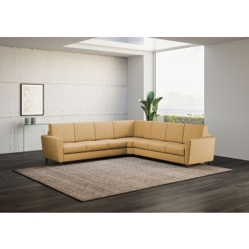 Yasel 3 seater sofa with corner and 3 seater sofa by Ityhome
