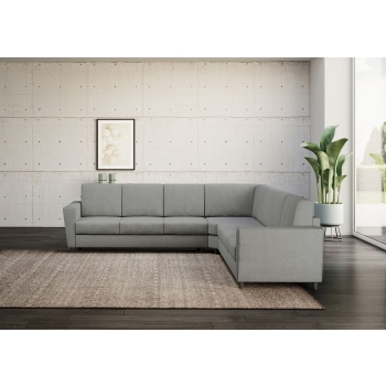 Yasel 3 seater sofa with corner and 3 seater sofa by Ityhome