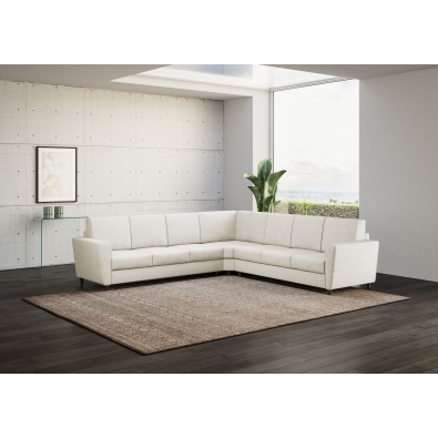Yasel 3 seater sofa with corner and 3 seater sofa by Ityhome