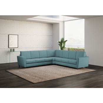 Yasel 3 seater sofa with corner and 3 seater sofa by Ityhome