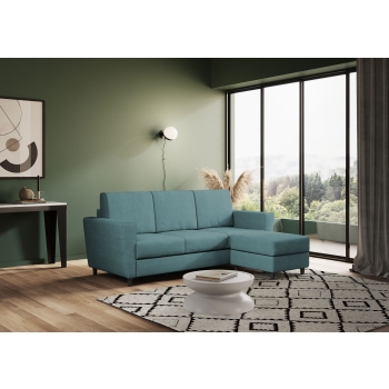 Yasel 3 seater sofa with pouf by Ityhome