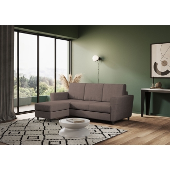 Yasel 3 seater sofa with pouf by Ityhome