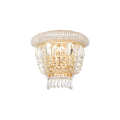 DUBAI AP2 brass wall lamp by Ideal Lux