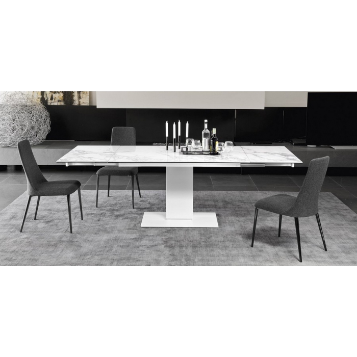 Calligaris Echo Table Cs4072 R Tables, Calligaris Echo Extending Dining Table