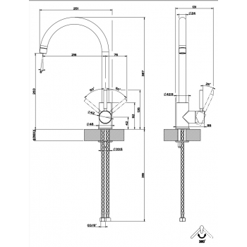 Gessi Neutron mixer 50209
