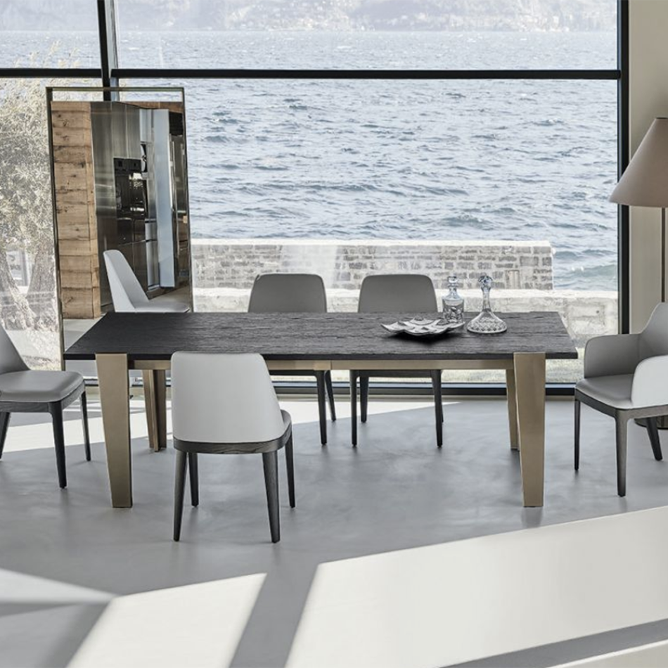 King by Bontempi floor mirror